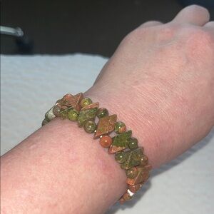 Beaded Unakyte Bracelet